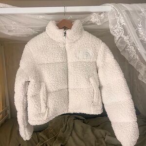 Brand new fleece puffer jacket